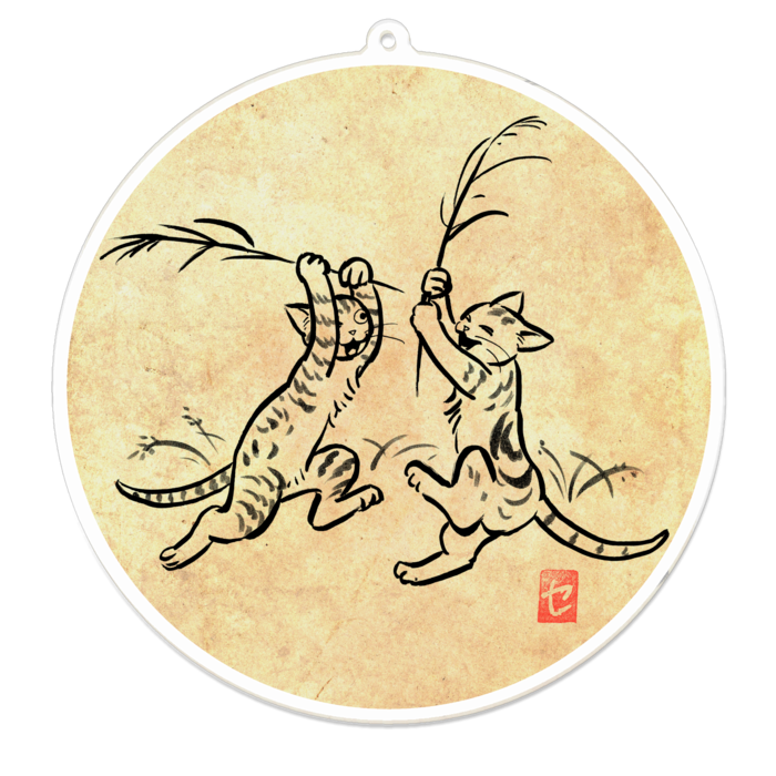 アクリルキーホルダー - 100 x 100 (mm)