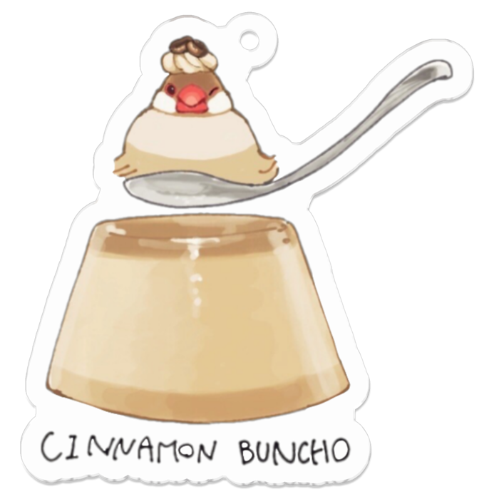 アクリルキーホルダー（コーティング） - 50 x 50 (mm)