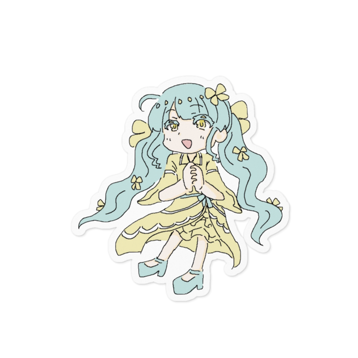 ステッカー - 100 x 100 (mm)