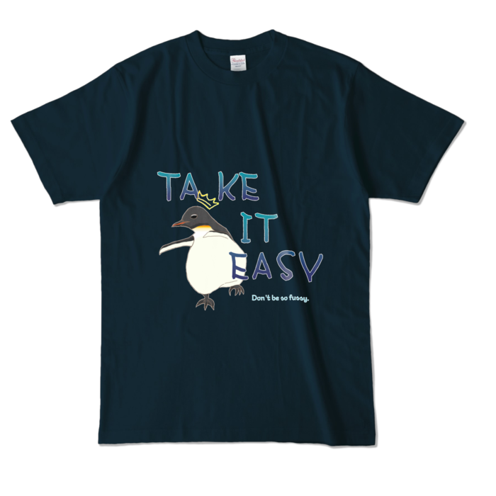 カラーTシャツ - L - ネイビー (濃色)