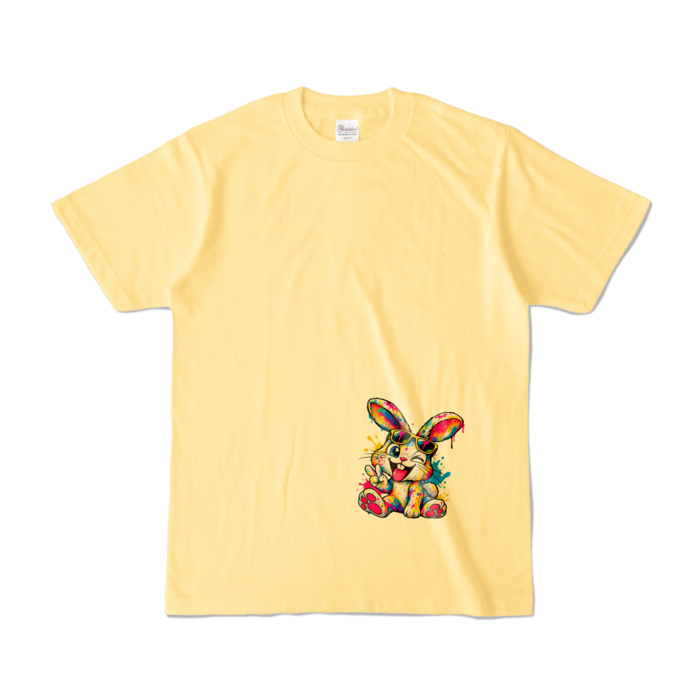 カラーTシャツ - S - ライトイエロー （淡色）