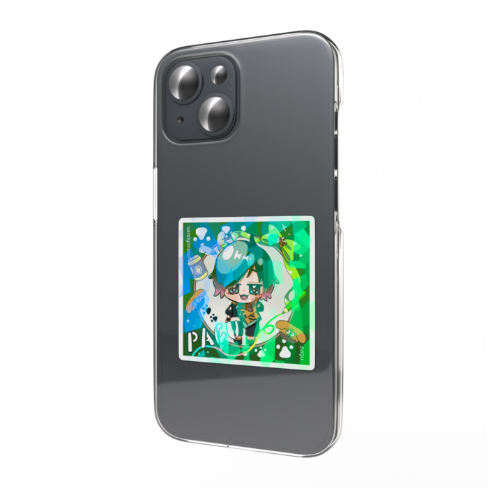 ホログラムスマホステッカー - W55 × H91mm 以内