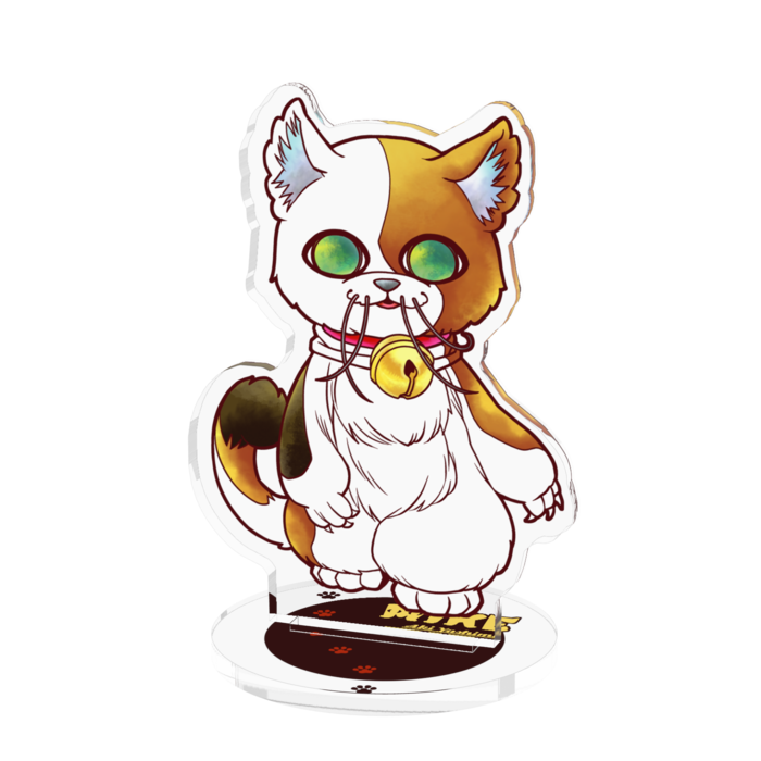 〈ミケ〉アクリルフィギュア(M) - 70x70mm