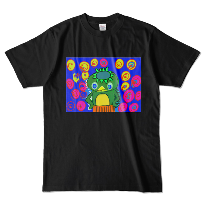 カラーTシャツ - L - ブラック (濃色)