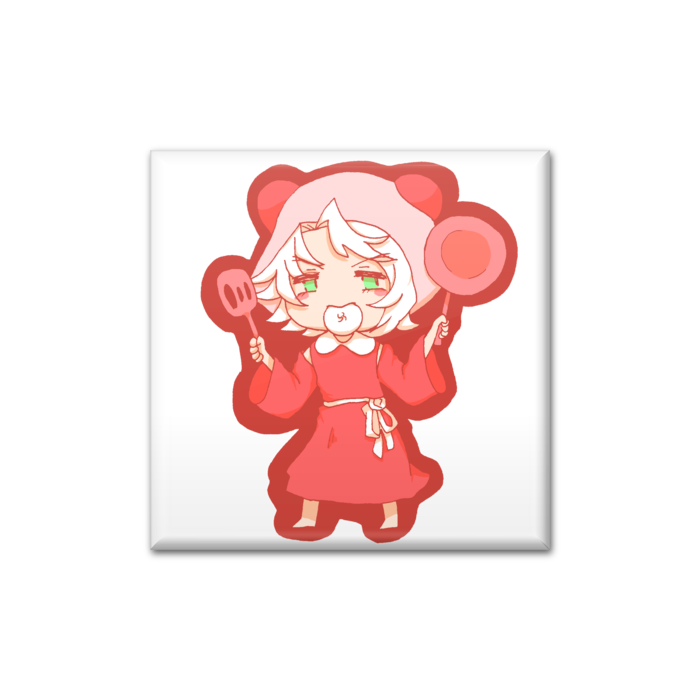 缶バッジ - 四角形40mm