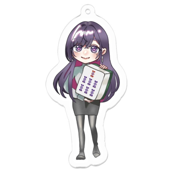 アクリルキーホルダー - 70 x 70 (mm)