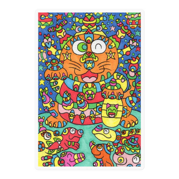 ステッカー - 100 x 100 (mm)(1)