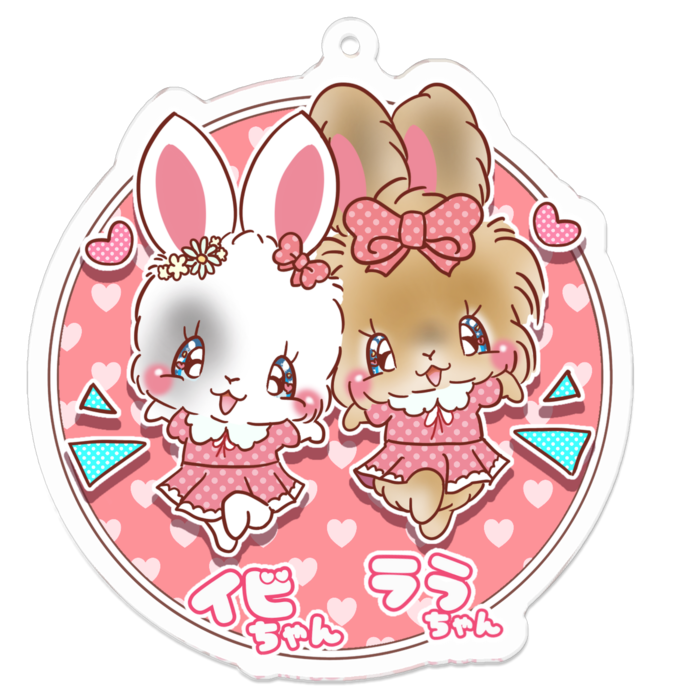 アクリルキーホルダー - 70 x 70 (mm)