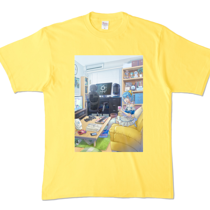 カラーTシャツ - XL - イエロー (濃色)