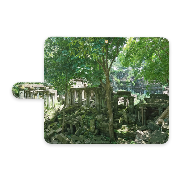 手帳型Androidケース - L - ストラップ穴 あり