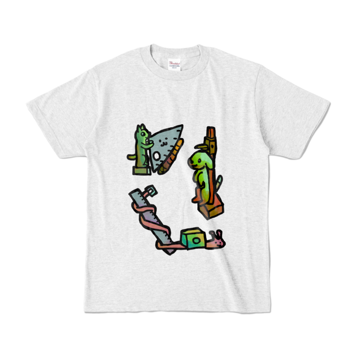 カラーTシャツ - S - アッシュ (淡色)