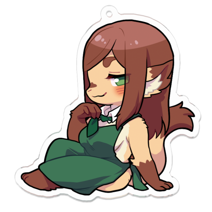 アクリルキーホルダー - 70 x 70 (mm)