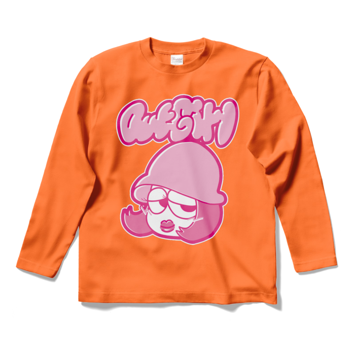 ロングスリーブTシャツ - S - オレンジ