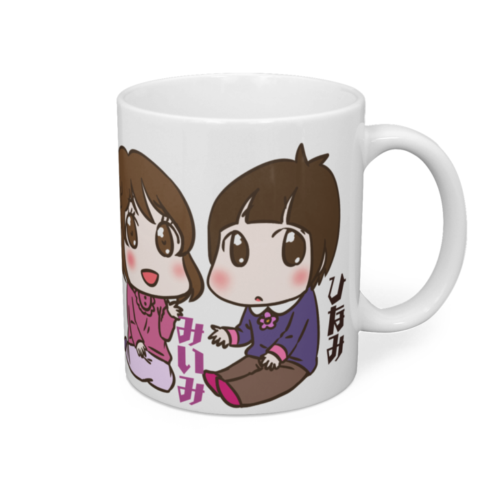 マグカップ - 直径 8 cm / 高さ 9.5 cm