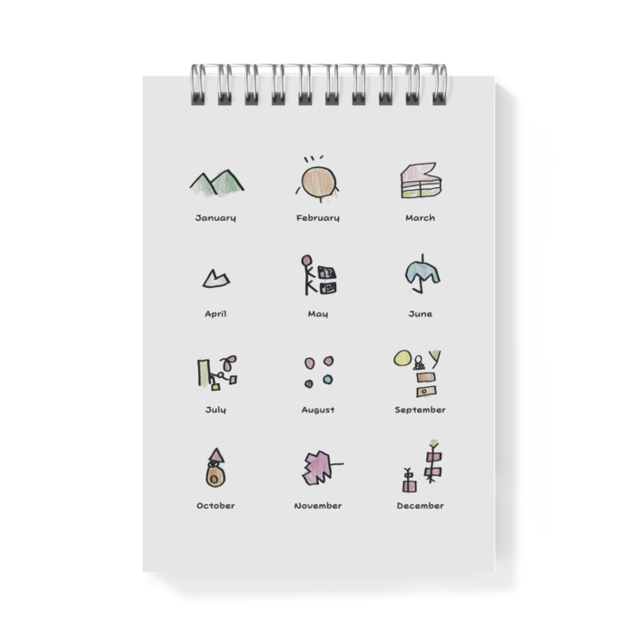 メモ帳 - A6 - 片面