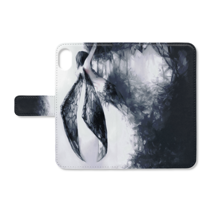 手帳型iPhoneケース - iPhone XR - ストラップ穴 なし