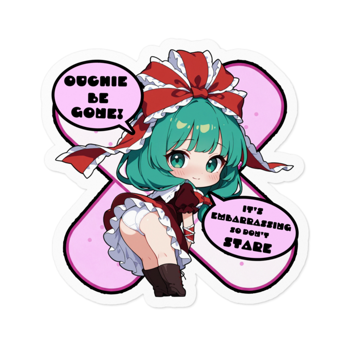 ステッカー - 100 x 100 (mm)