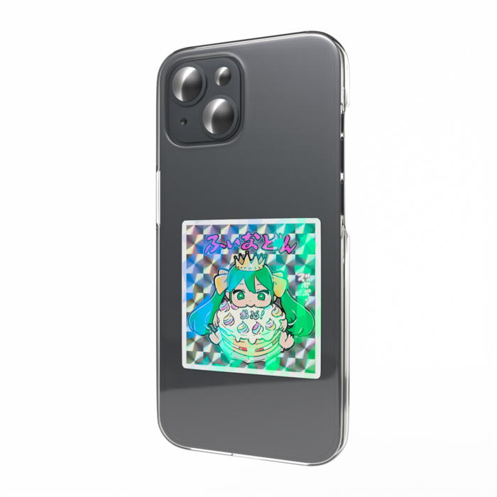 ホログラムスマホステッカー - 縦