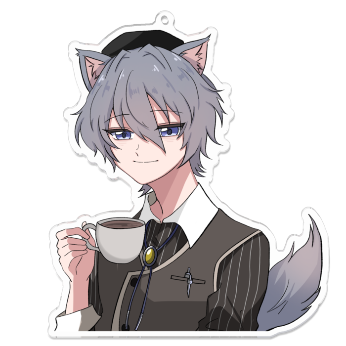 アクリルキーホルダー - 100 x 100 (mm)