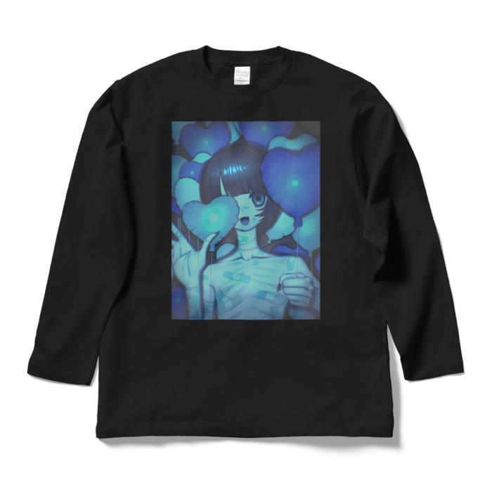 ロングスリーブTシャツ - L - ブラック