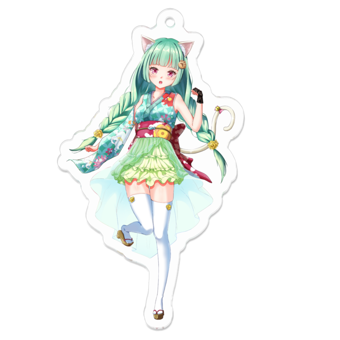 アクリルキーホルダー - 70 x 70 (mm)