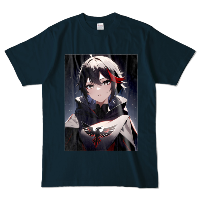 カラーTシャツ - L - ネイビー (濃色)