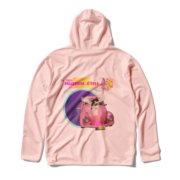 ジップパーカー - L - ライトピンク