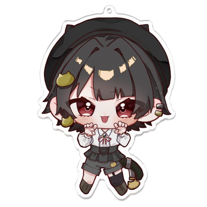 アクリルキーホルダー - 100 x 100 (mm)