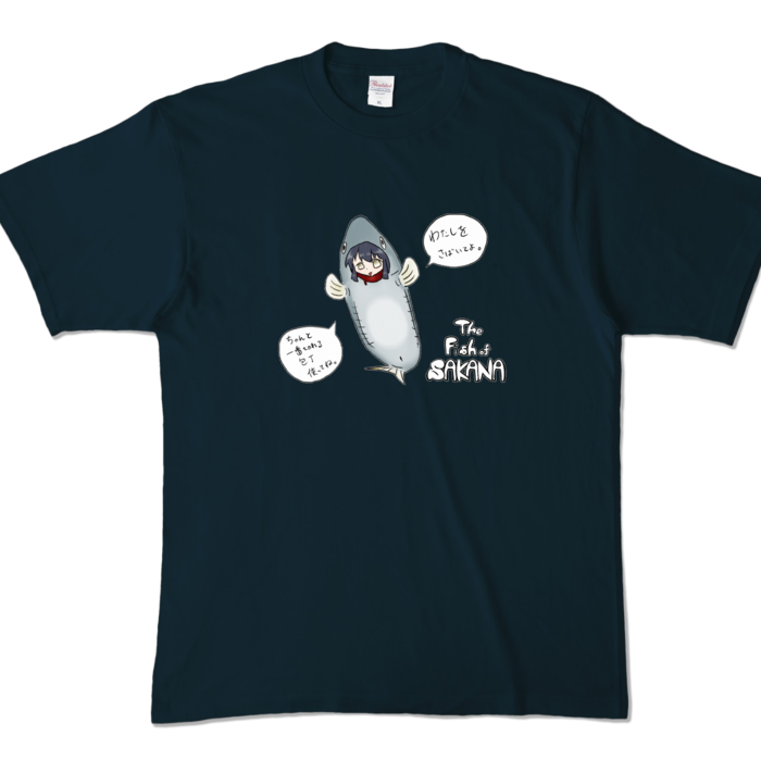 カラーTシャツ - XL - ネイビー (濃色)