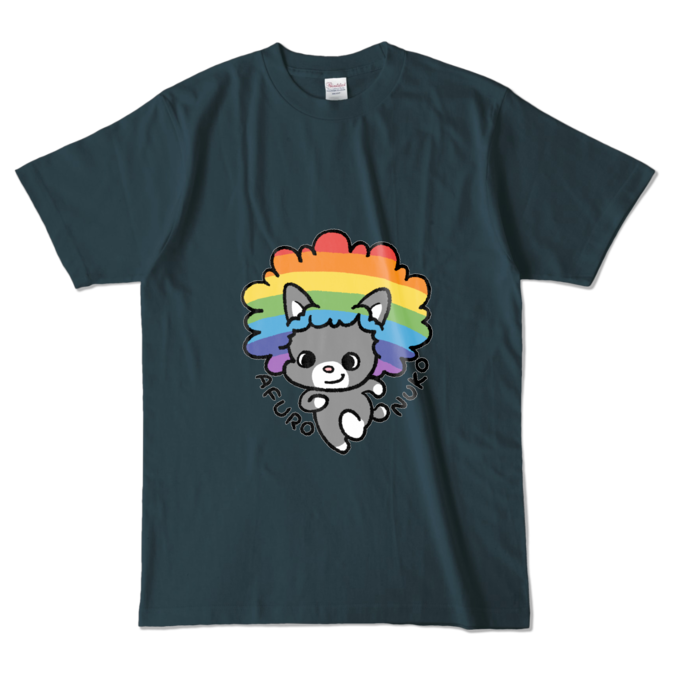 カラーTシャツ - L - デニム (濃色)