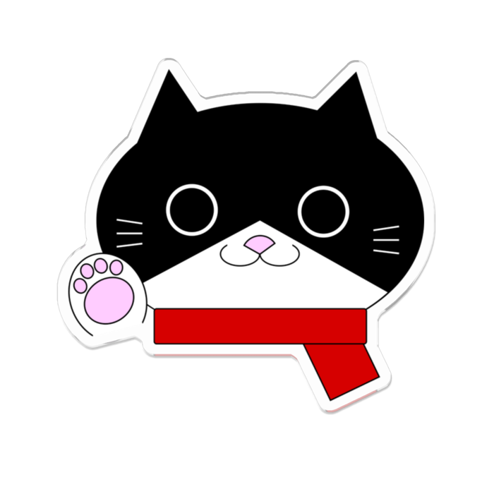 アクリルバッジ - 70 x 70 (mm)
