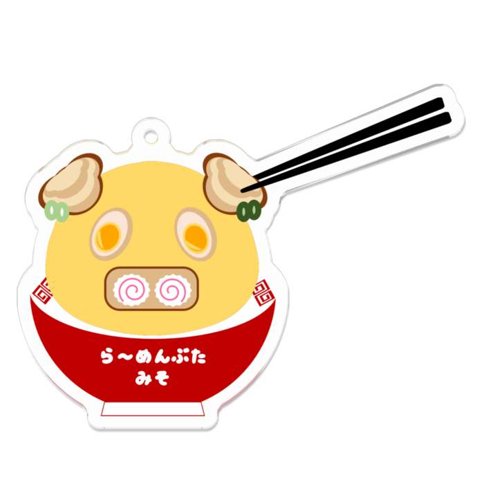 アクリルキーホルダー - 70 x 70 (mm)
