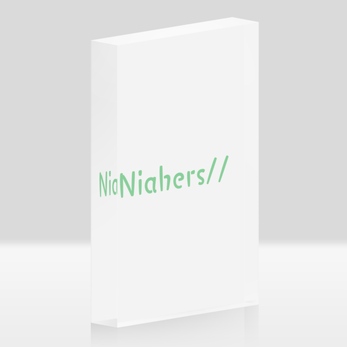 アクリルブロック - 100x148mm(1)