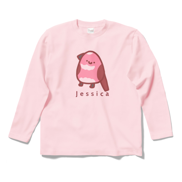 ロングスリーブTシャツ - S - ライトピンク