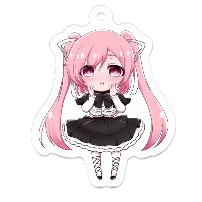 アクリルキーホルダー - 50 x 50 (mm)