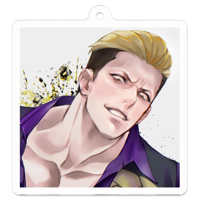 アクリルキーホルダー - 50 x 50 (mm)