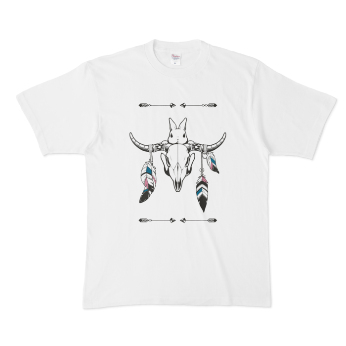 Tシャツ - XL - 白(矢)