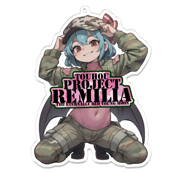 アクリルキーホルダー - 100 x 100 (mm)