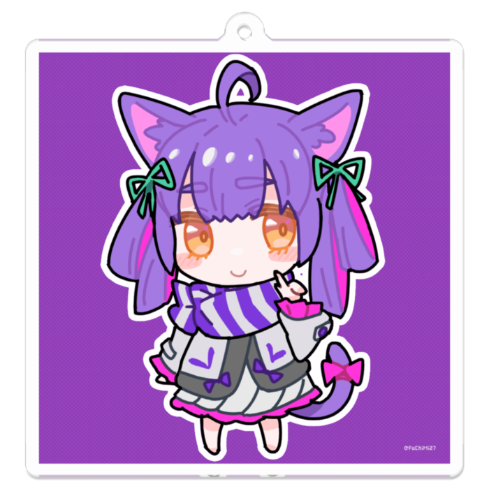 アクリルキーホルダー - 70 x 70 (mm)