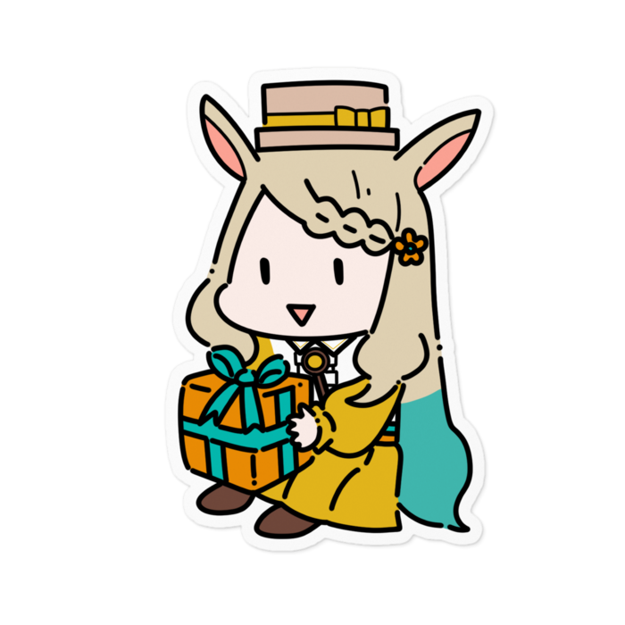 ステッカー - 100 x 100 (mm)