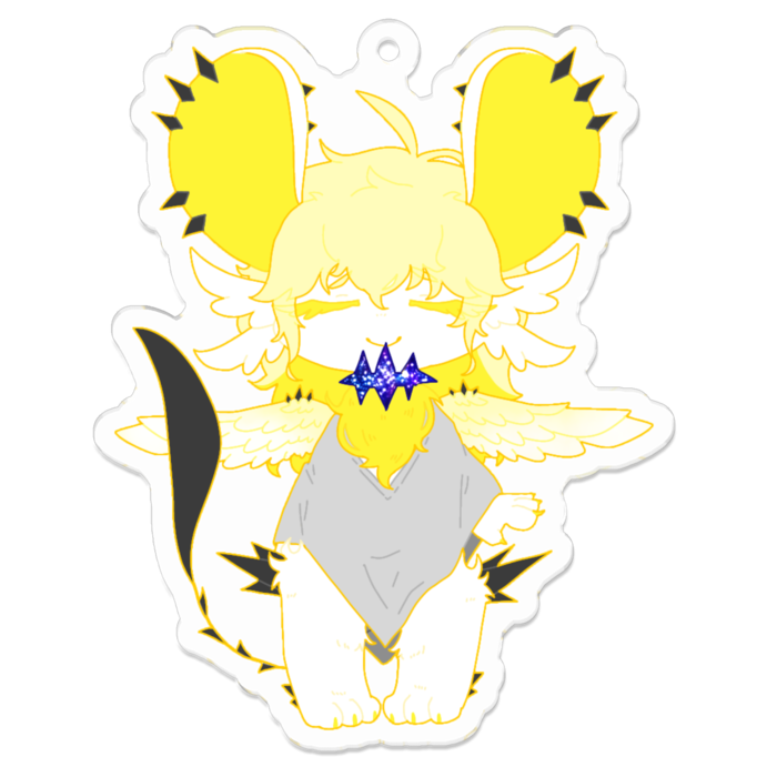 アクリルキーホルダー - 70 x 70 (mm)