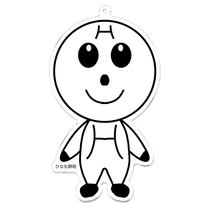 アクリルキーホルダー（コーティング） - 100 x 100 (mm)