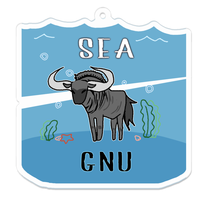 アクリルキーホルダー - 70 x 70 (mm)