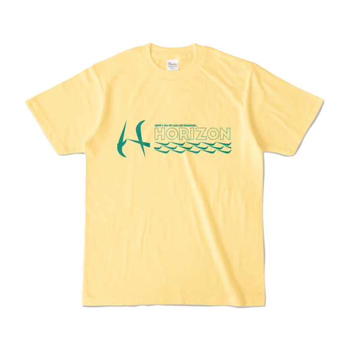 カラーTシャツ - S - ライトイエロー (淡色)