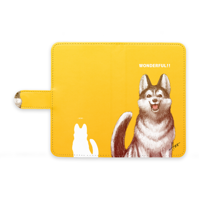 手帳型Androidケース - M - ストラップ穴 なし