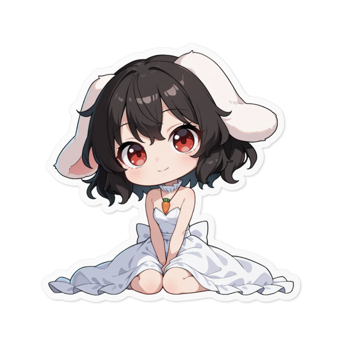 ステッカー - 100 x 100 (mm)(キャラのみ)