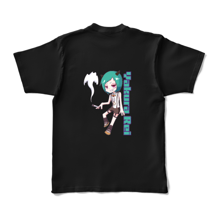 カラーTシャツ - XL - ブラック (濃色)