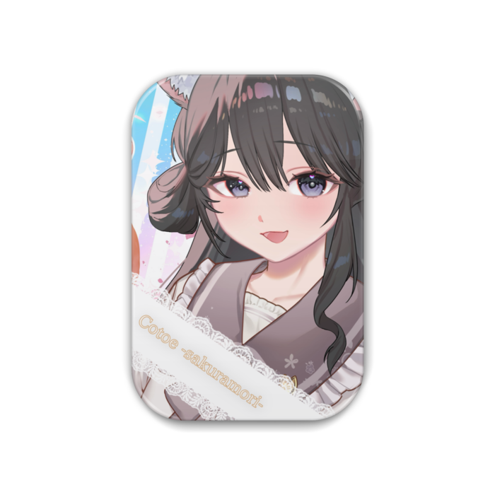 缶バッジ - 角丸 51x76mm