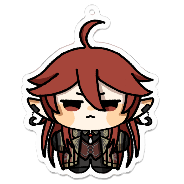 アクリルキーホルダー - 70 x 70 (mm)