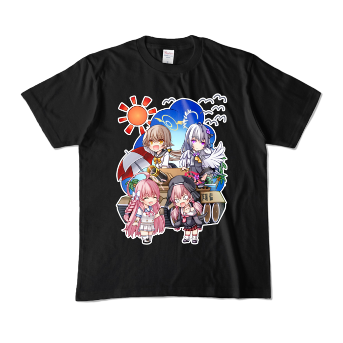 カラーTシャツ - M - ブラック (濃色)